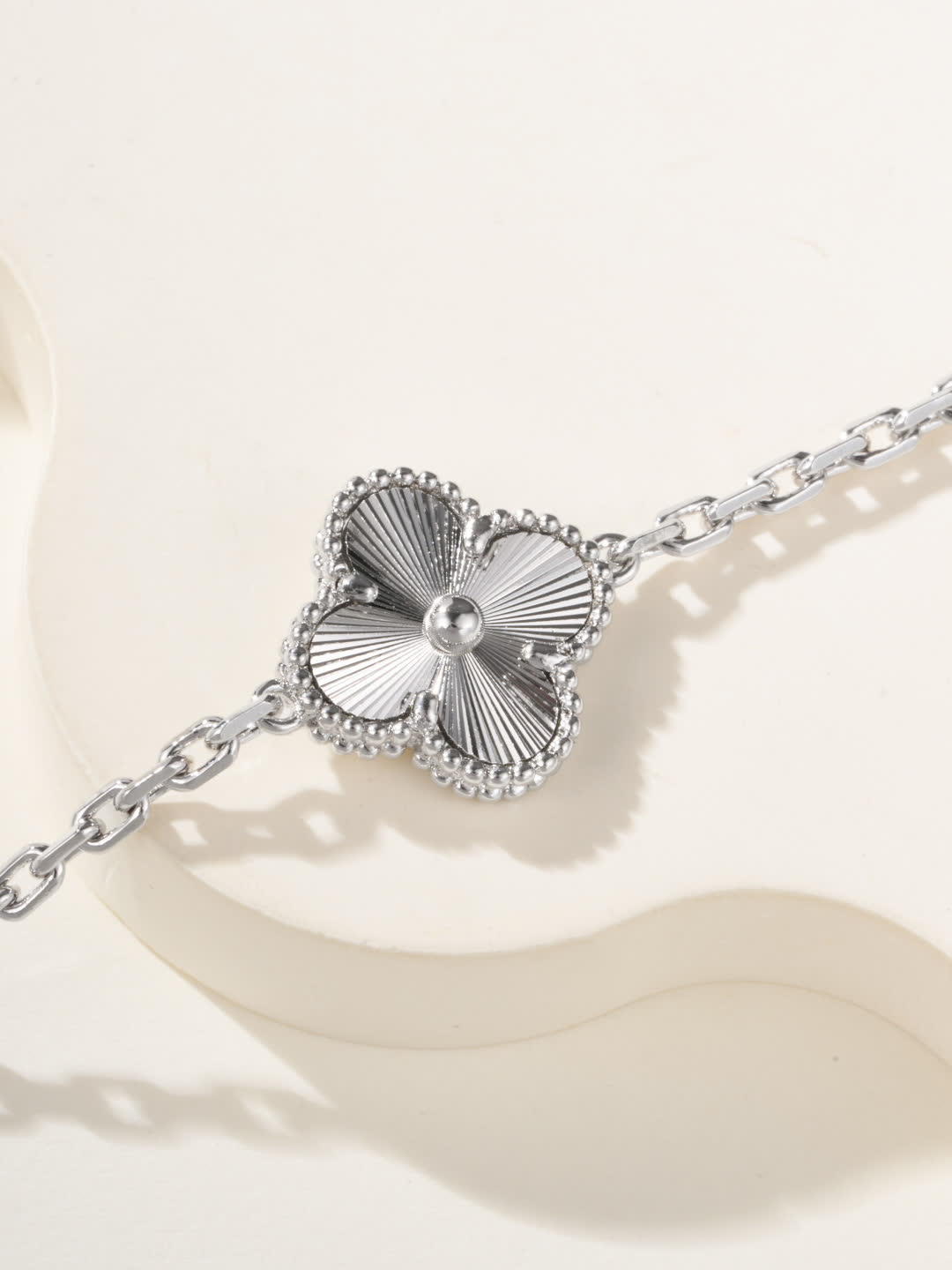 Van Cleef & Arpels Magic Alhambra Blue Enamel Bracelet